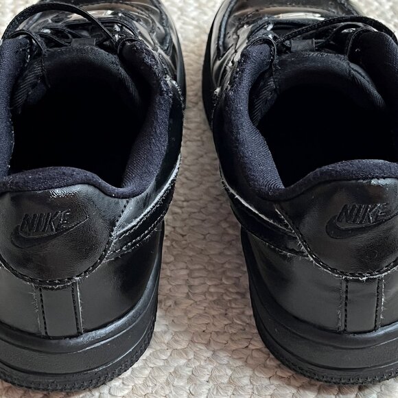 Nike Air Force 1 Boys Girls Size 3Y Black AF1 Sneakers FN0237-001 Year 2024 Shoe - Picture 5 of 12